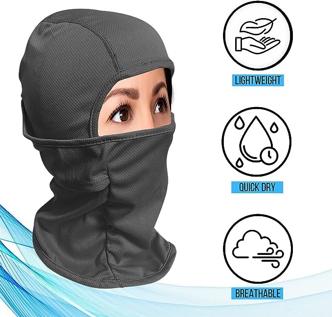 Cool Graphic Lettering Balaclava - Full Face Ski Mask for Snowboarding, Cycling & Outdoor Sports - Unisex Winter Face Cover for Men & Women - Perfect for Skiing, Motorcycling & Cold Weather Activities