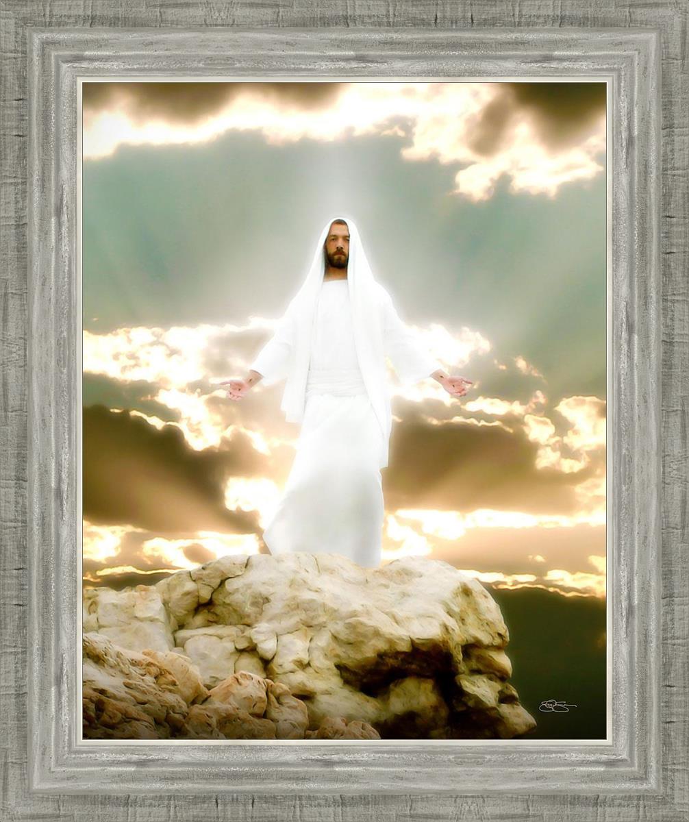 Behold My Beloved Son - Inspirational Christian Wall Art Decor for Home, Church & Office - Perfect for Religious Gifts, Bible Verses Display & Faith-Based Interior Design