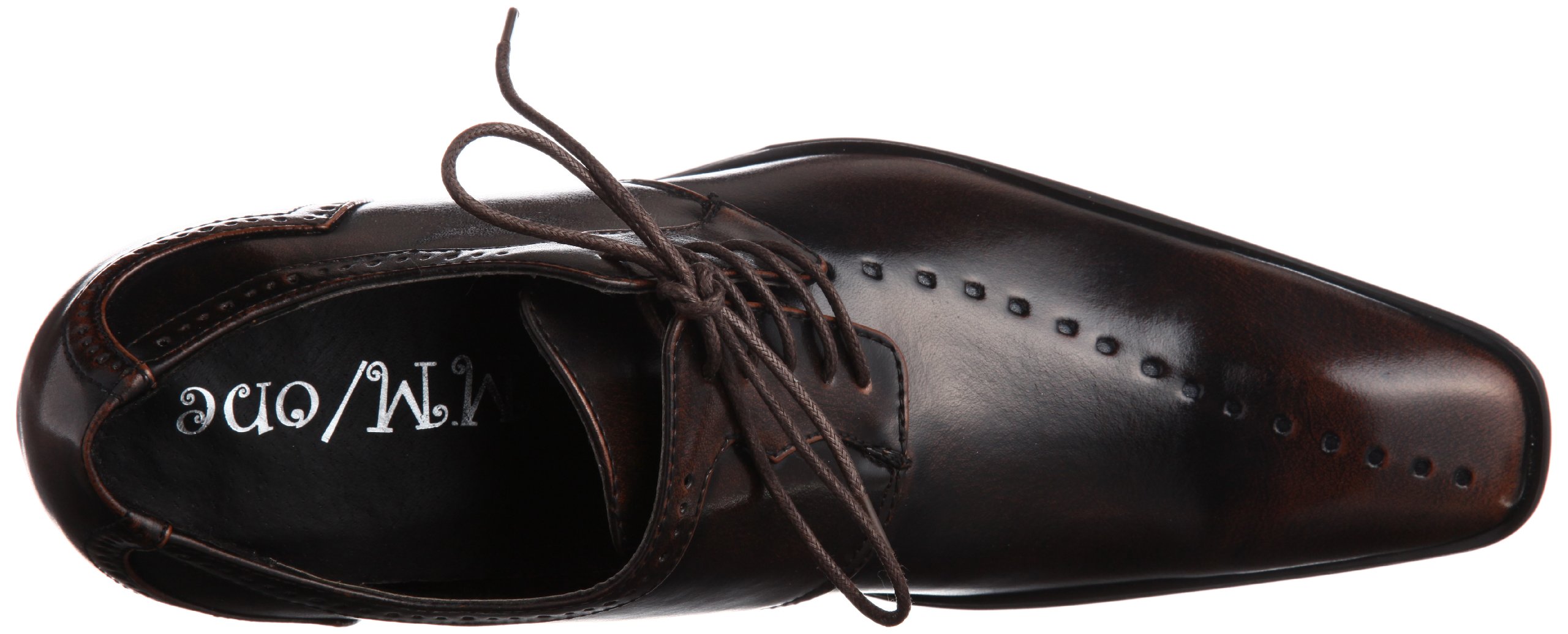 Men's Elevator Oxford Shoes - 2.55 Inch Height Increase, Medallion Lace-up Dress Shoes in Dark Brown | Perfect for Business, Formal Events & Everyday Wear