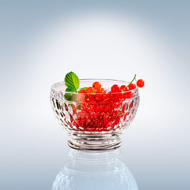 Premium Boston Individual Bowls (Set of 4) - Durable Porcelain Cereal & Soup Bowls for Everyday Use, Family Dining, and Restaurant Serving