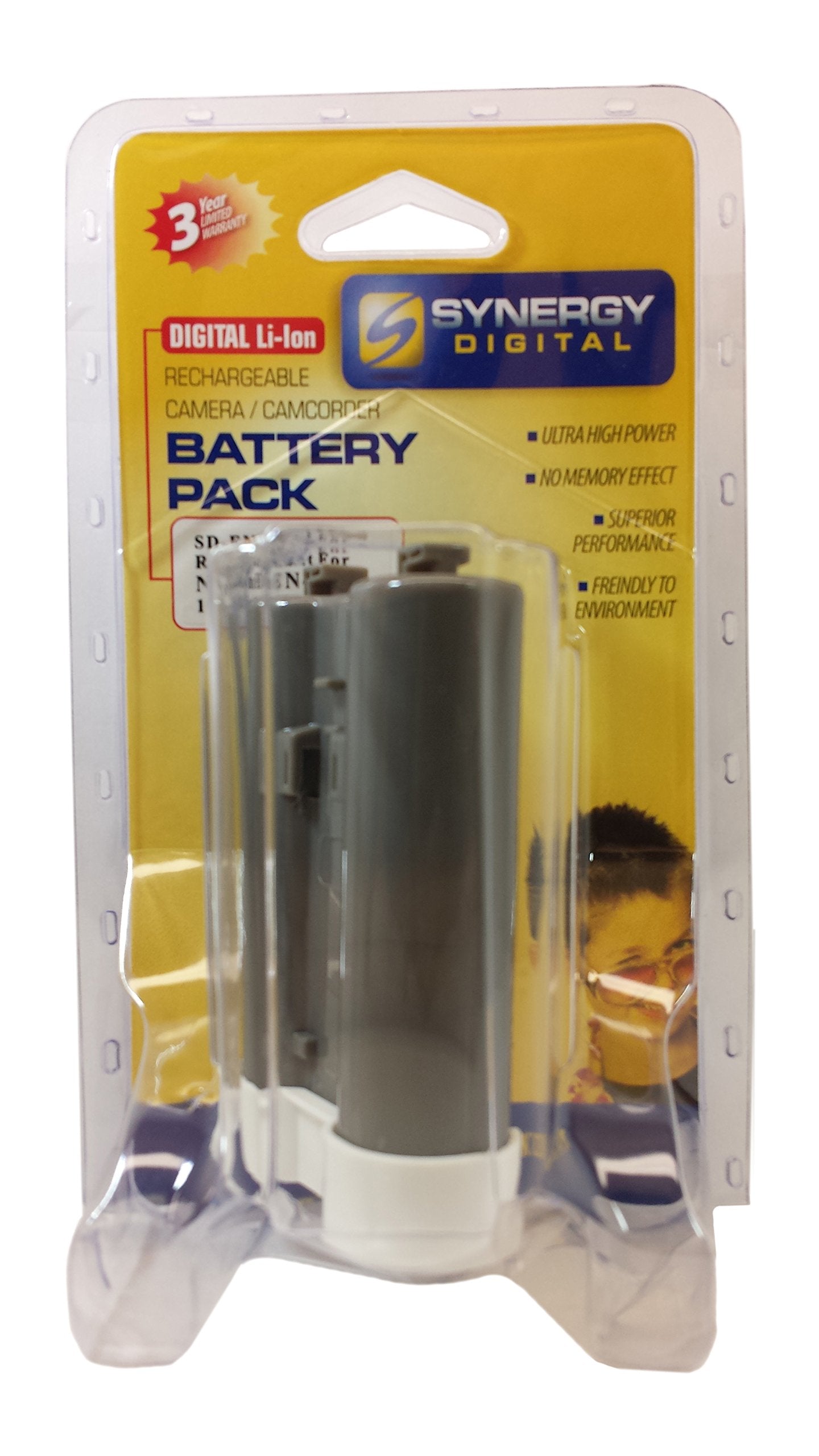 EN-EL18 Lithium Ion Rechargeable Battery 2800mAh 10.8V - High Capacity Replacement for Nikon EN-EL18 Battery - Perfect for Nikon DSLR Cameras, Professional Photography & Video Shooting