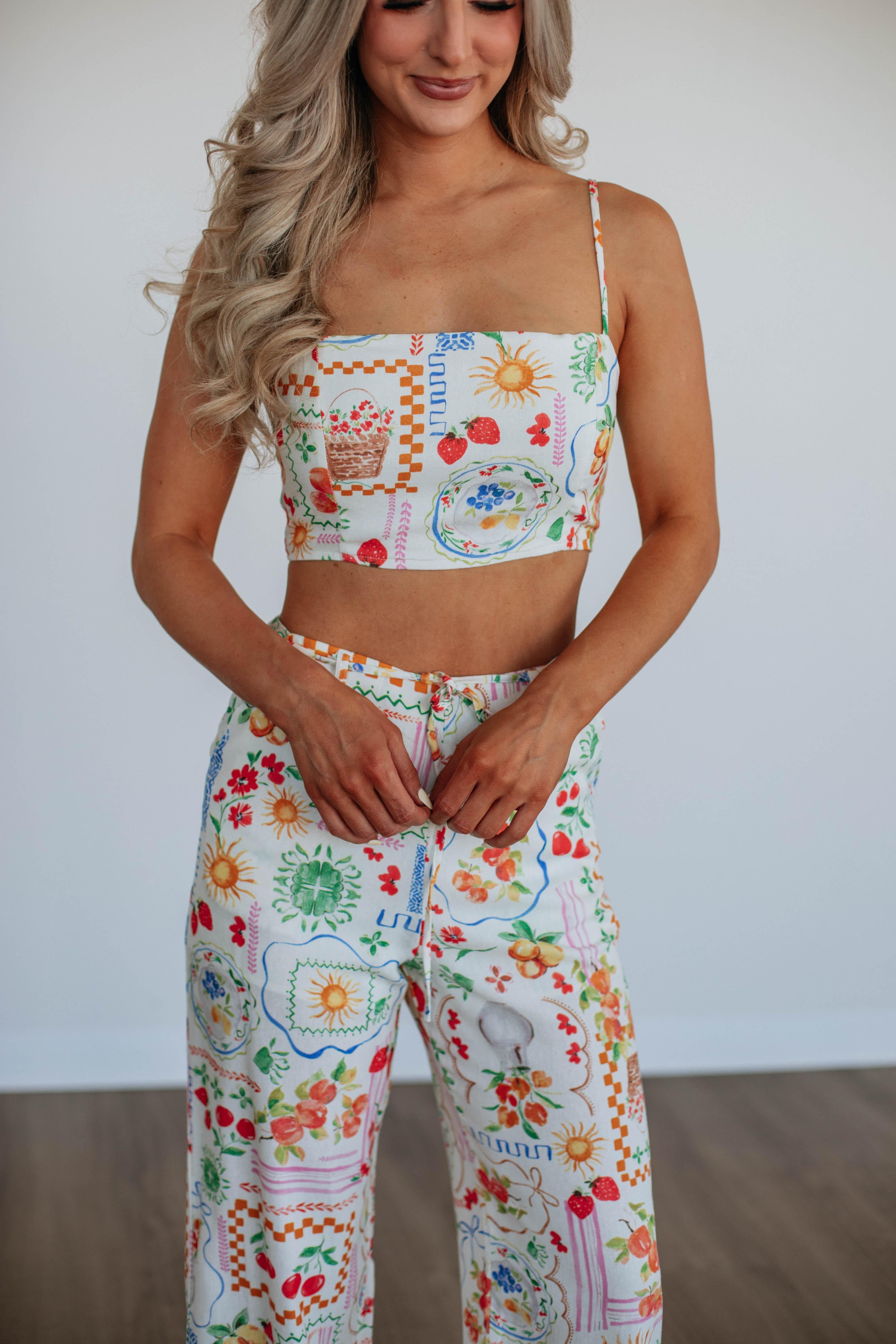 Premium 2-Piece Linen Set for Women - Soft & Breathable Summer Outfit - Perfect for Garden Parties, Beach Vacations & Casual Wear