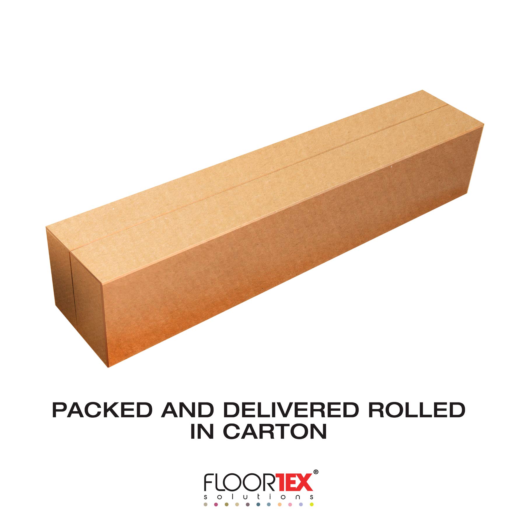 Floortex XXL Polycarbonate Rectangular Office Chair Mat for Hard Floors - 48x118 Inch - Protects Floors from Scratches & Dents - Perfect for Home Office, Conference Rooms & Workspaces
