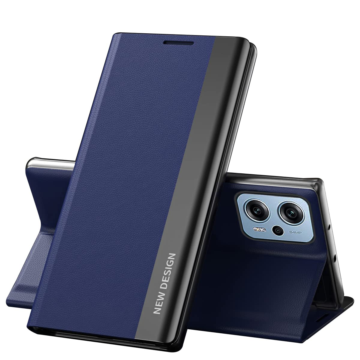 Shockproof Leather Case for Xiaomi Poco X4 GT - Stand & TPU Protection | Perfect for Business & Travel
