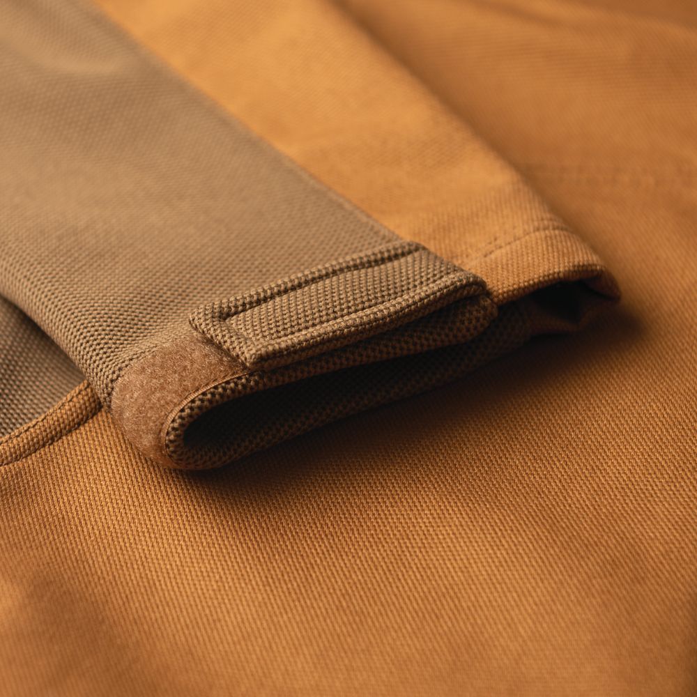 Men's Rugged Flex Knit Work Jacket - Brown YJ12 | Durable & Comfortable for Outdoor Jobs, Construction & Casual Wear | Walls Bridgeport Collection