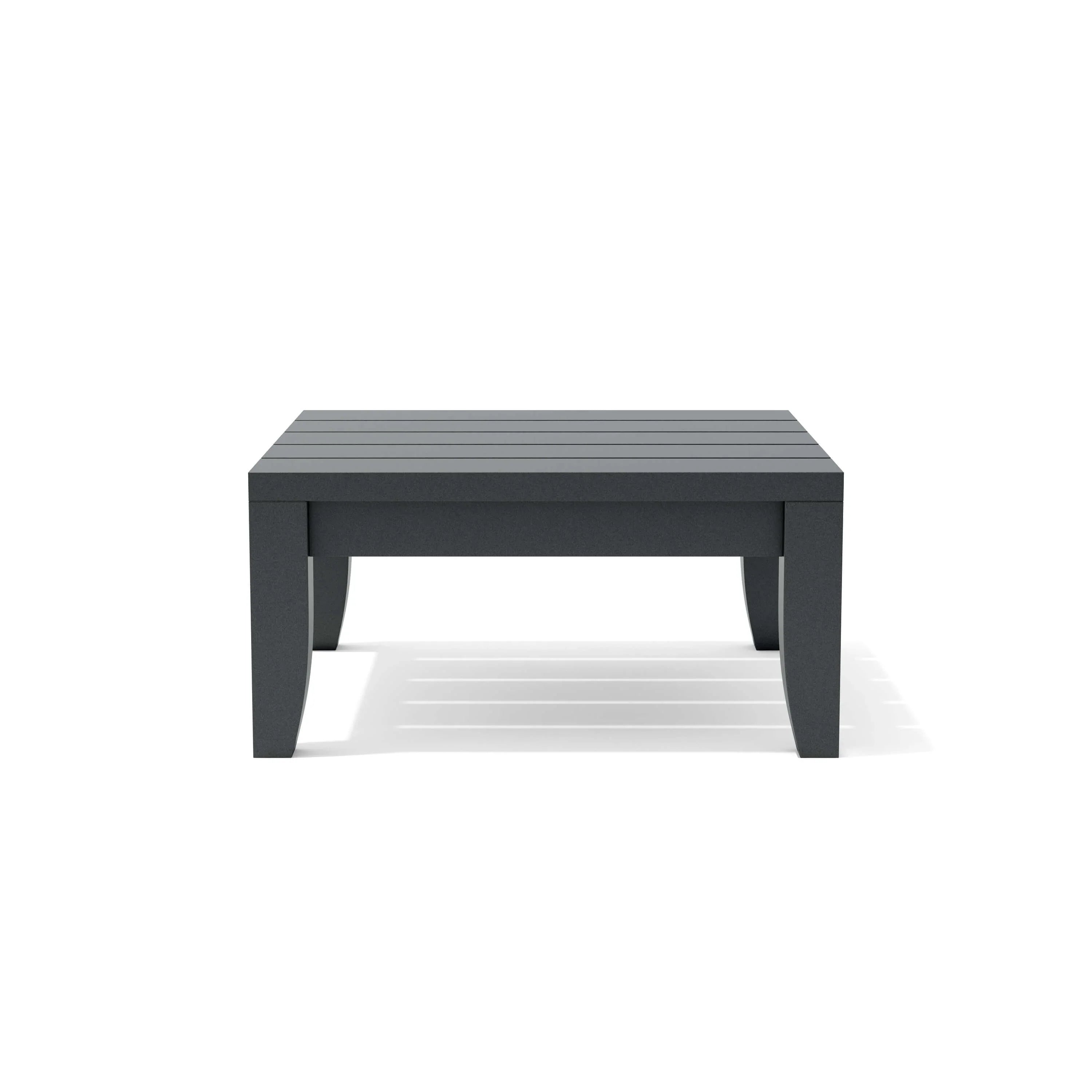 Anderson Teak Coronado Aluminum Outdoor Side Table - DS 306 AL - Perfect for Patio, Poolside & Garden Furniture Sets