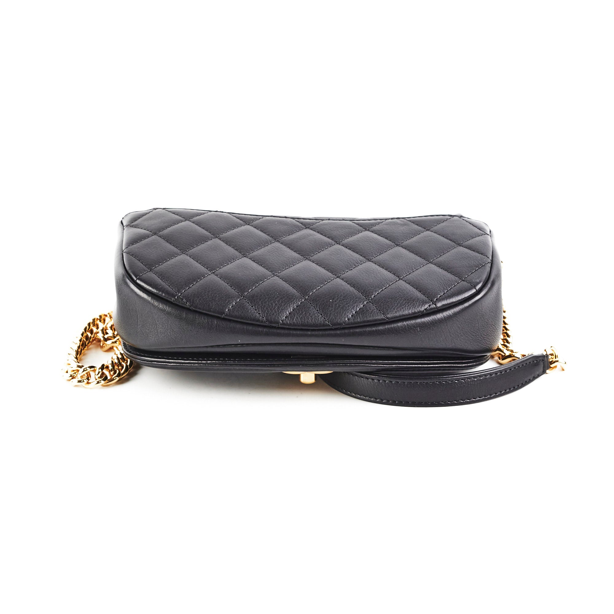 Chanel Classic Flap Bag in Black Calfskin Leather - Luxury Handbag for Women, Perfect for Evening Events & Special Occasions