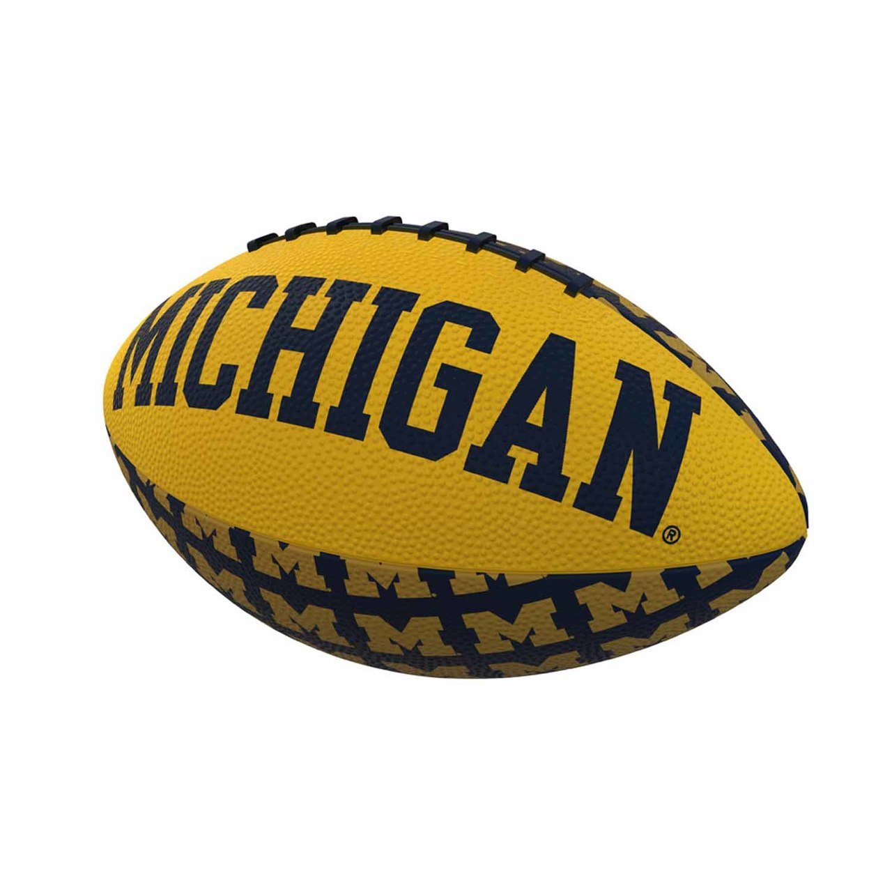 Officially Licensed NCAA Mini Rubber Football - Team Colors - Perfect for Tailgating, Game Day Decor & Collectibles
