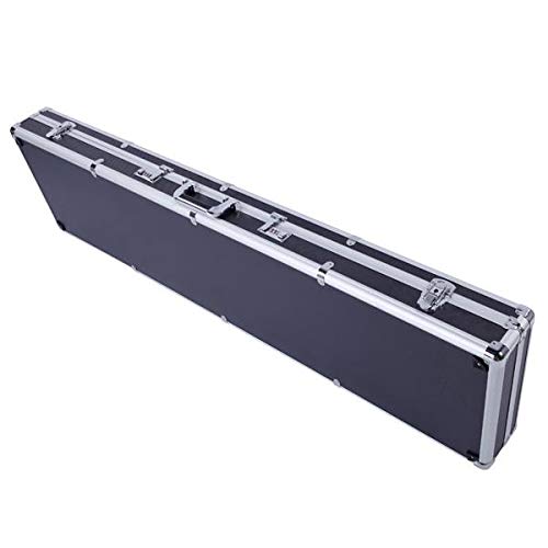 Secure Aluminum Locking Gun Case - Heavy Duty Pistol Storage Box with Key Lock for Handguns (13.5 x 3.5 x 12 cm) | Fast 3-7 Day Delivery | Ideal for Home Security, Travel & Range Use