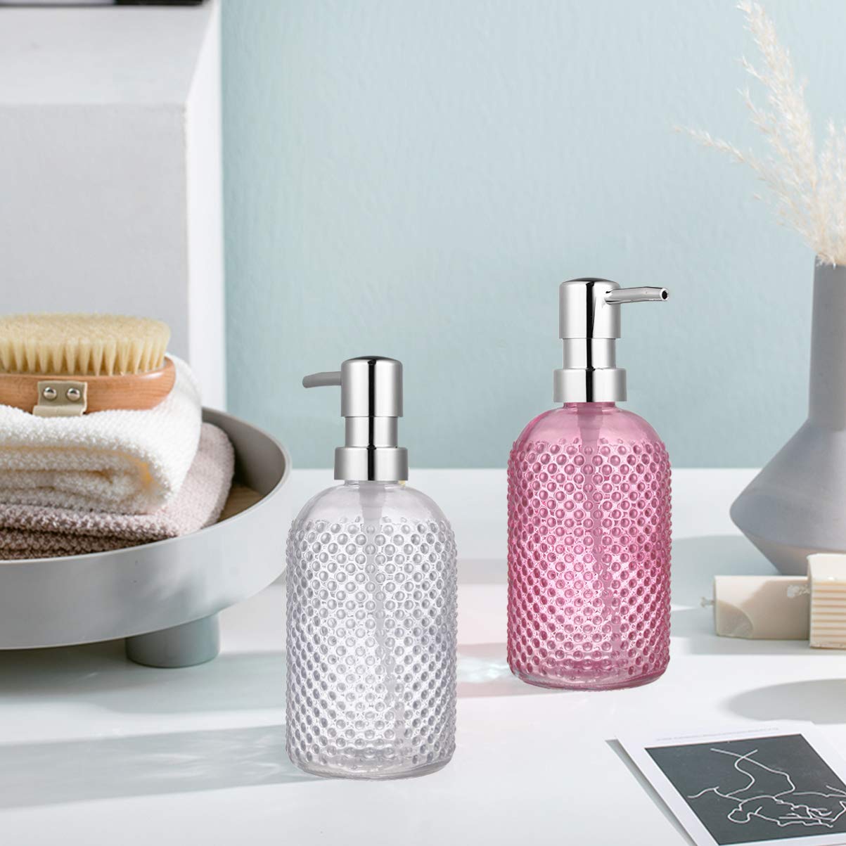 3Pcs Cabilock Shampoo Travel Bottles - Leak-Proof Refillable Toiletries Containers for Shower Gel, Lotion & Body Wash - Portable Pump Dispenser for Home & Travel Use (Great for Gym, Vacation & Daily Hygiene)