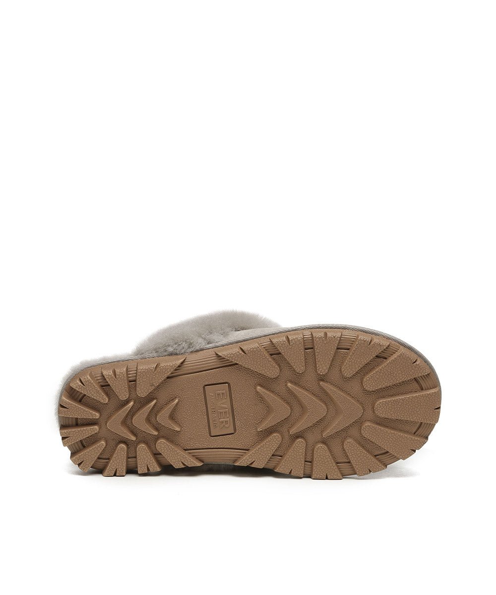 Men's UGG Scuff Slippers - Cozy Indoor/Outdoor House Shoes for Winter Comfort - Perfect for Lounging at Home, Running Errands & Cold Weather Wear