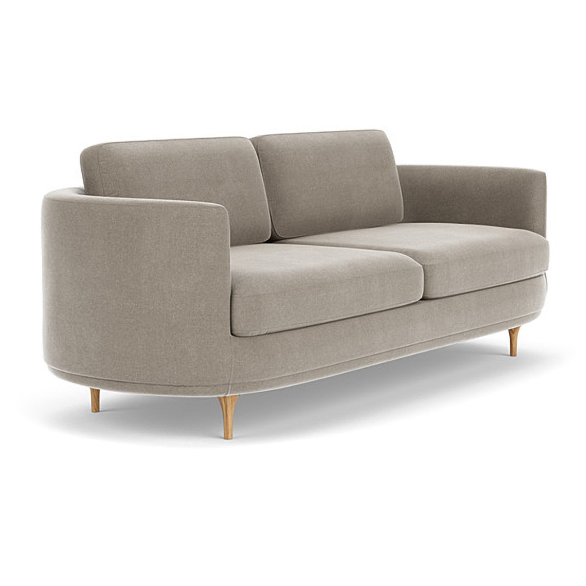 Elinor Fabric 3-Seater Sofa - Modern Comfortable Living Room Couch for Small Spaces, Apartments & Cozy Homes | Perfect for Lounging, Entertaining & Relaxing