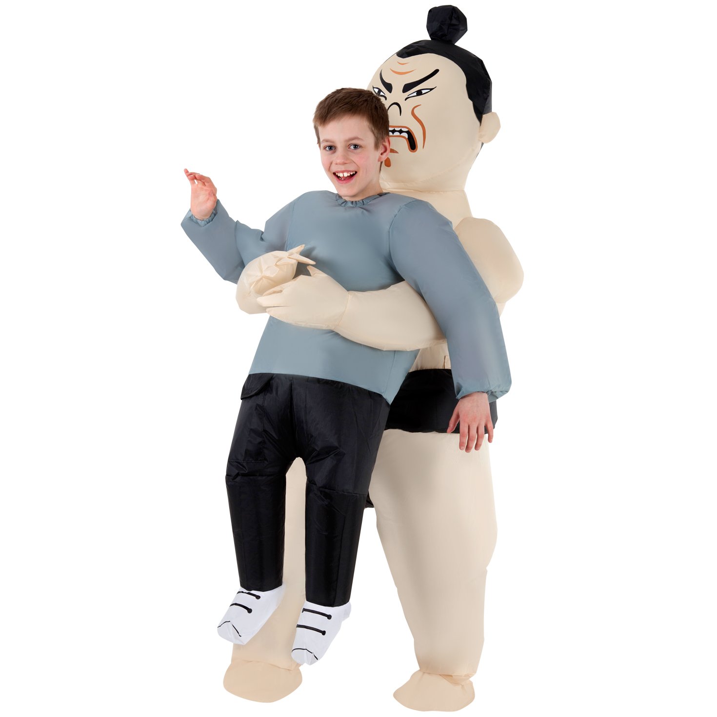 **Inflatable Sumo Costume for Boys - One Size Kids Sumo Wrestler Outfit for Halloween, Parties & Fun Events**