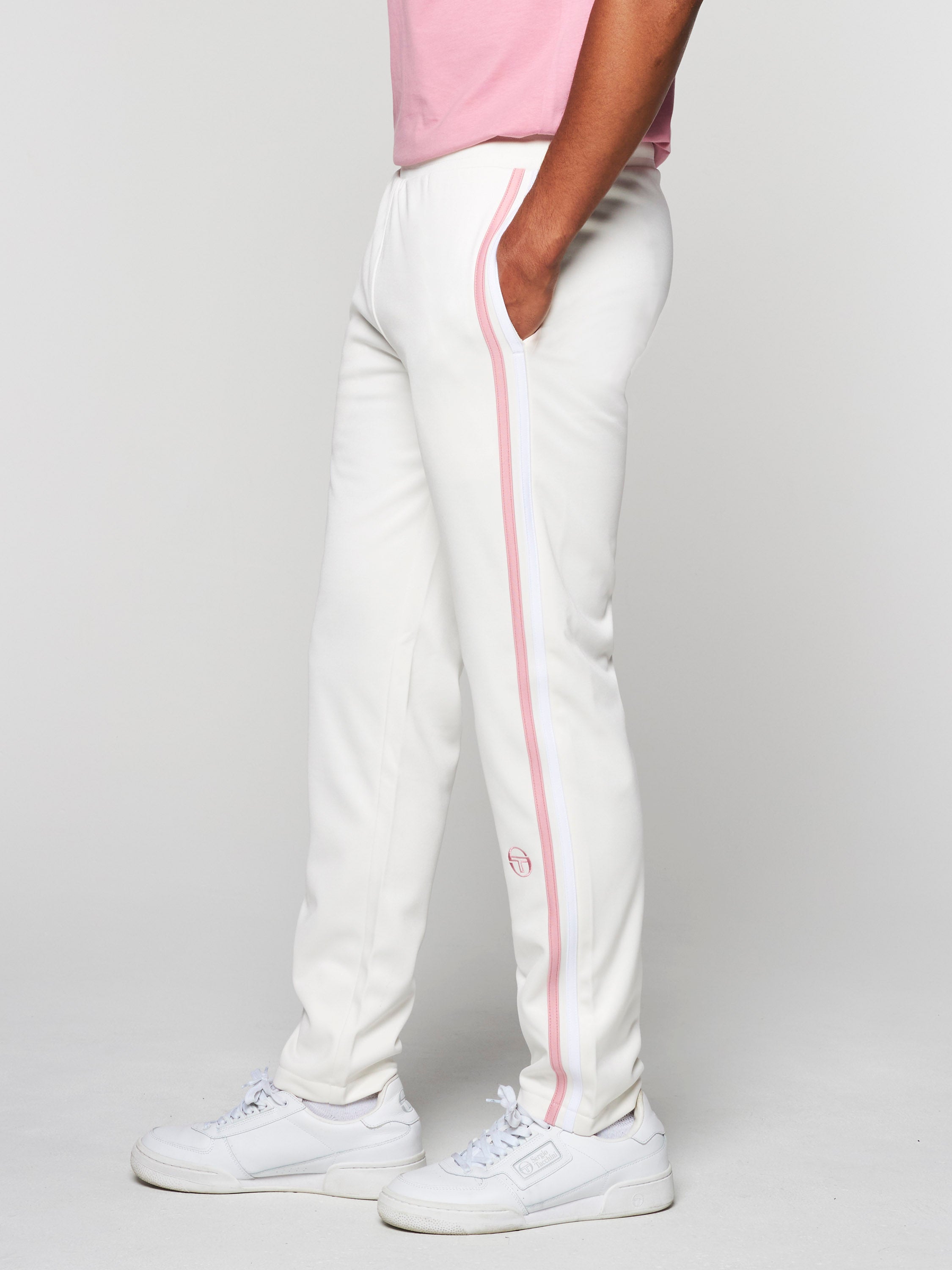 Ghibli Track Pants for Women - Soft Comfortable Joggers with Pockets, Gardenia Print - Perfect for Yoga, Running, and Lounge Wear
