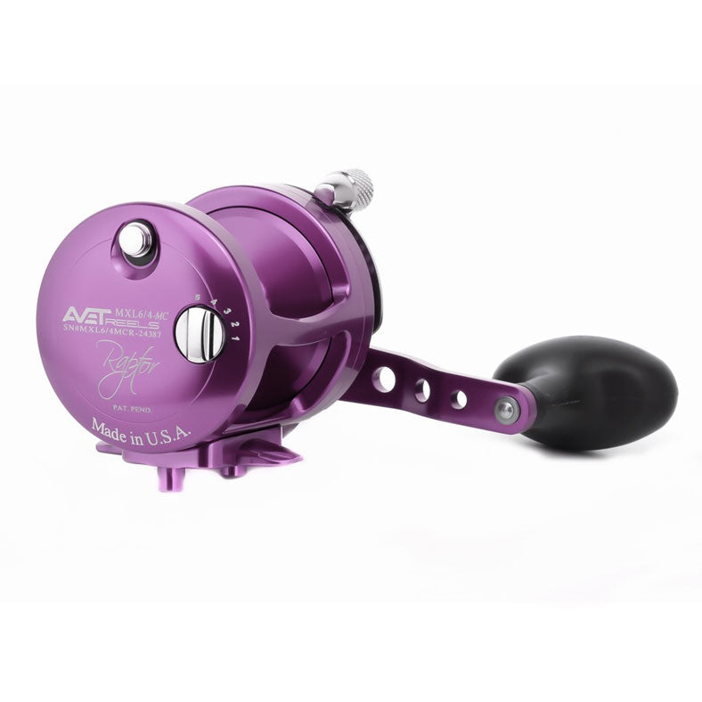 Avet MXL 6/4 Raptor Classic Two Speed Fishing Reel - Saltwater & Freshwater Fishing Gear for Offshore & Inshore Angling - Perfect for Deep Sea, Trolling & Casting Adventures