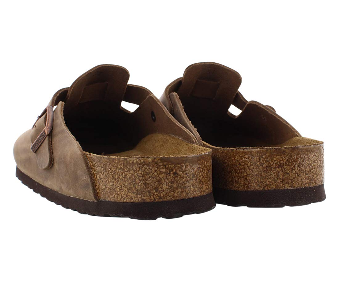**Birkenstock Boston SFB TOB Oil Leather Unisex Clogs - Size 46 (EU) | Comfortable & Durable Slip-On Shoes for Men & Women | Perfect for Home, Office & Casual Wear**