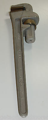 Ampco 18 Aluminum Pipe Wrench W 213Al - Non-Sparking Safety Tool for Oil & Gas, Chemical Plants, and Hazardous Environments