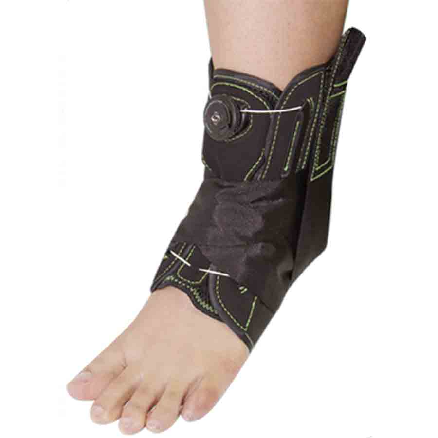 AllCare Ortho Ankle Brace with BOA System - Adjustable Support for Sprains, Arthritis & Injury Recovery - Perfect for Running, Hiking & Sports Activities