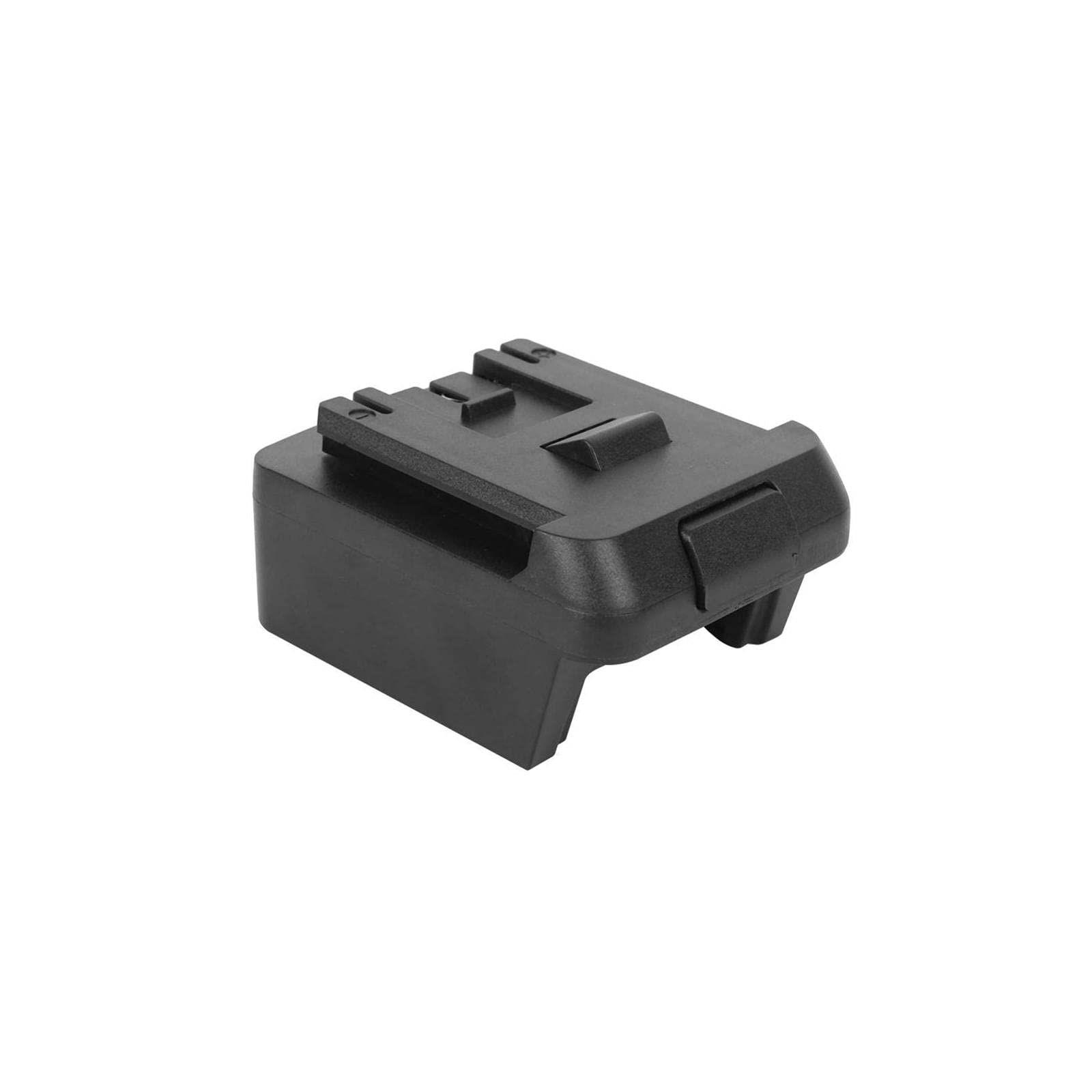 Milwaukee 18V to Bosch Power Tool Battery Adapter - ABS+PC Converter with Charging Support | Compatible with Cordless Tools for DIY Projects & Professional Worksites