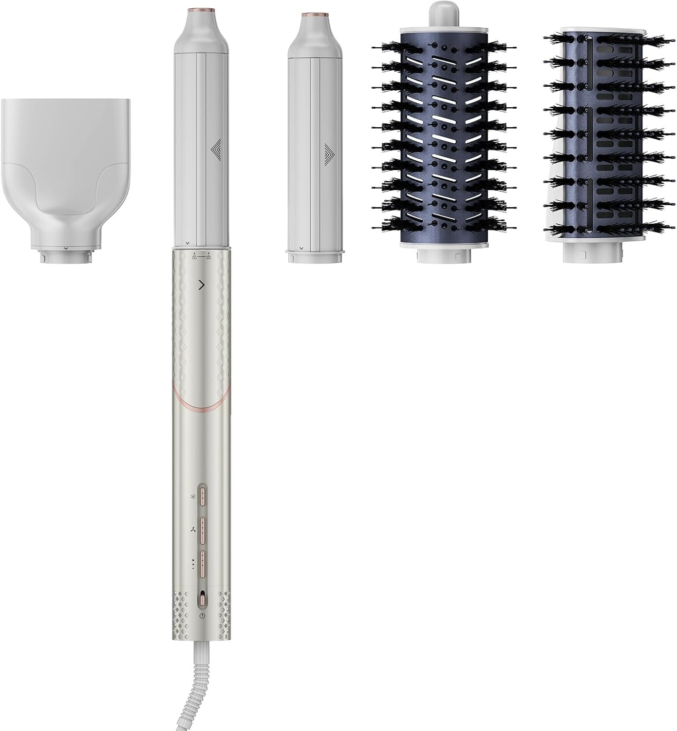 5-in-1 Hair Dryer Brush with Auto Curlers - 110,000 RPM Fast Drying Blow Dryer Replacement for Shark | Magic Air Styler for Volumizing, Straightening & Curling | Perfect for Salon-Quality Styling at Home