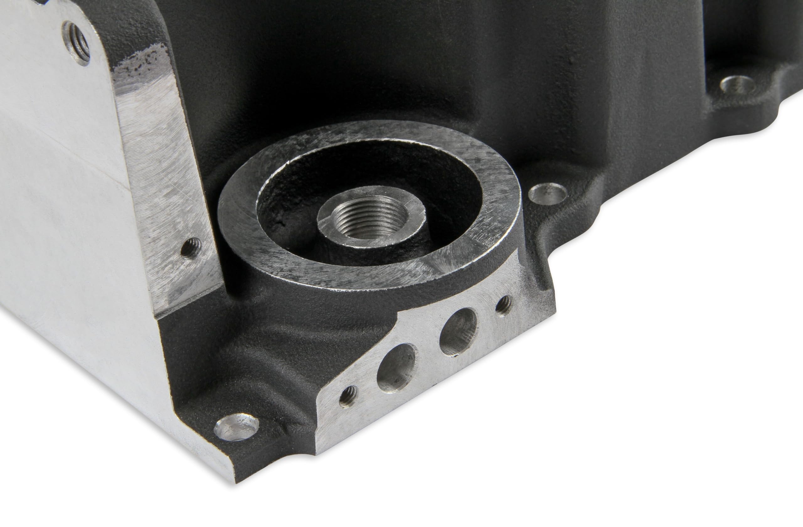 LS Retro-Fit Oil Pan - High-Quality Black Finish for Enhanced Engine Performance | Perfect for LS Engine Upgrades & Restoration Projects