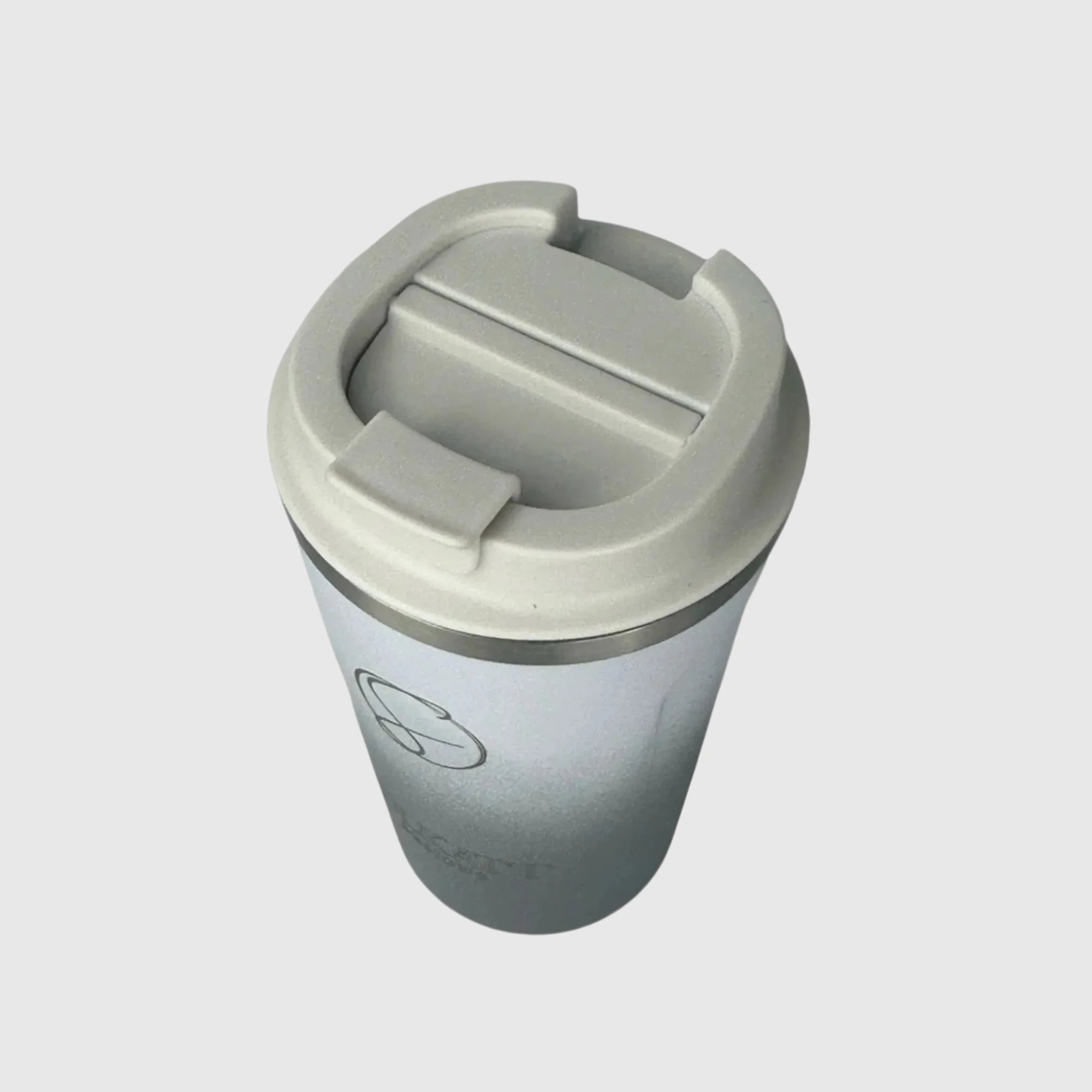Premium Misty Grey Insulated Travel Coffee Mug - 500ml Stainless Steel Vacuum Flask - Perfect for Commuting, Camping & Office Use