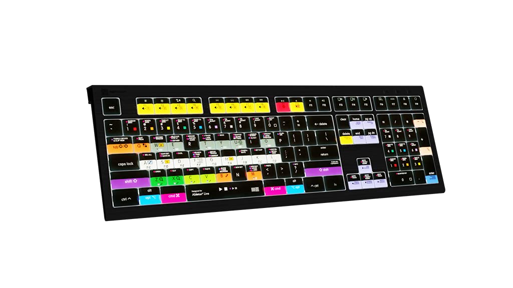 Logitech ASTRA2 Backlit Keyboard for Ableton Live - Mac Compatible | Professional Music Production Keyboard with LED Backlighting | Perfect for Studio Recording & Live Performances