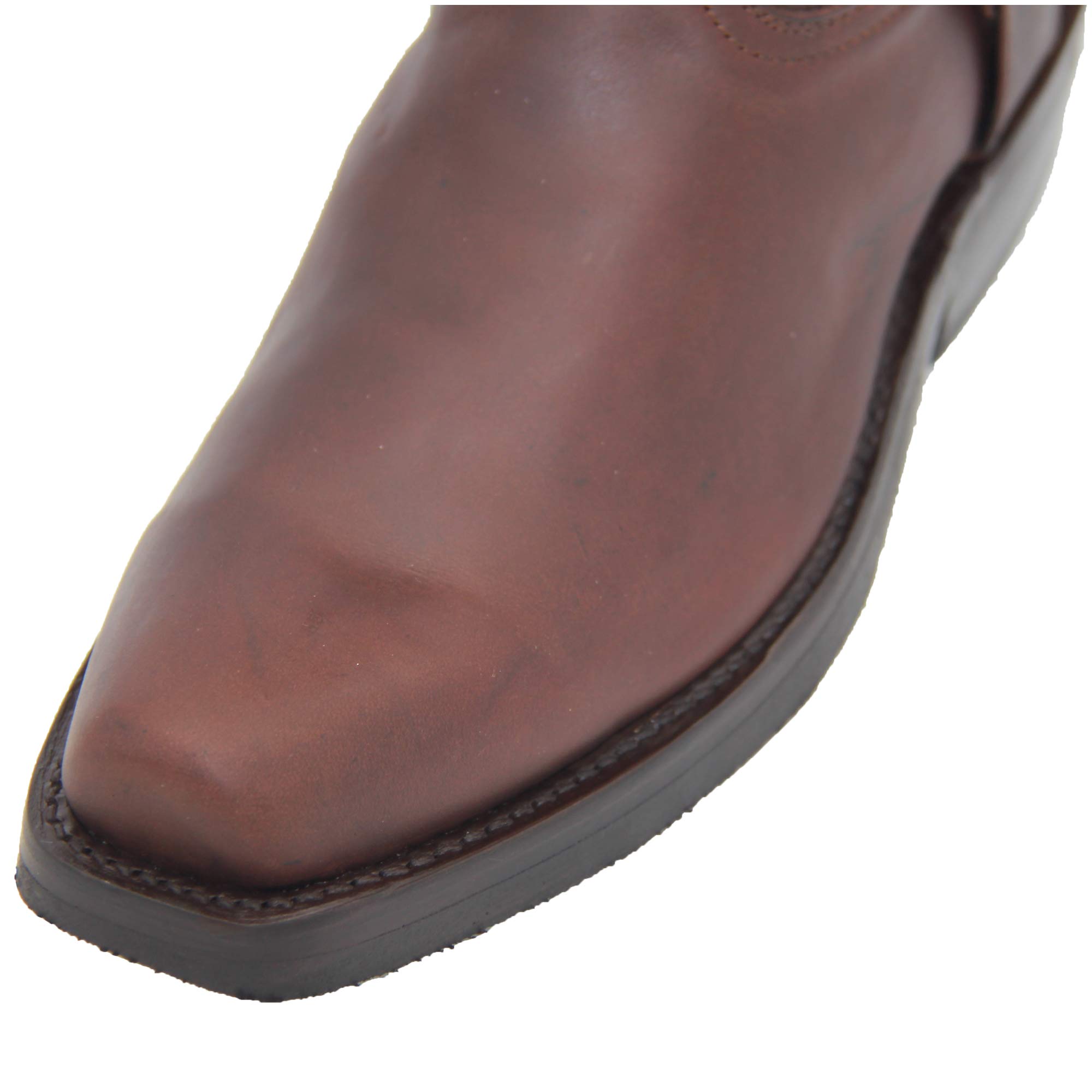 Men's Genuine Leather Harness Western Biker Boots - Stylish & Durable Riding Boots for Motorcycle Enthusiasts | Perfect for Biker Rides, Cowboy Fashion & Outdoor Adventures