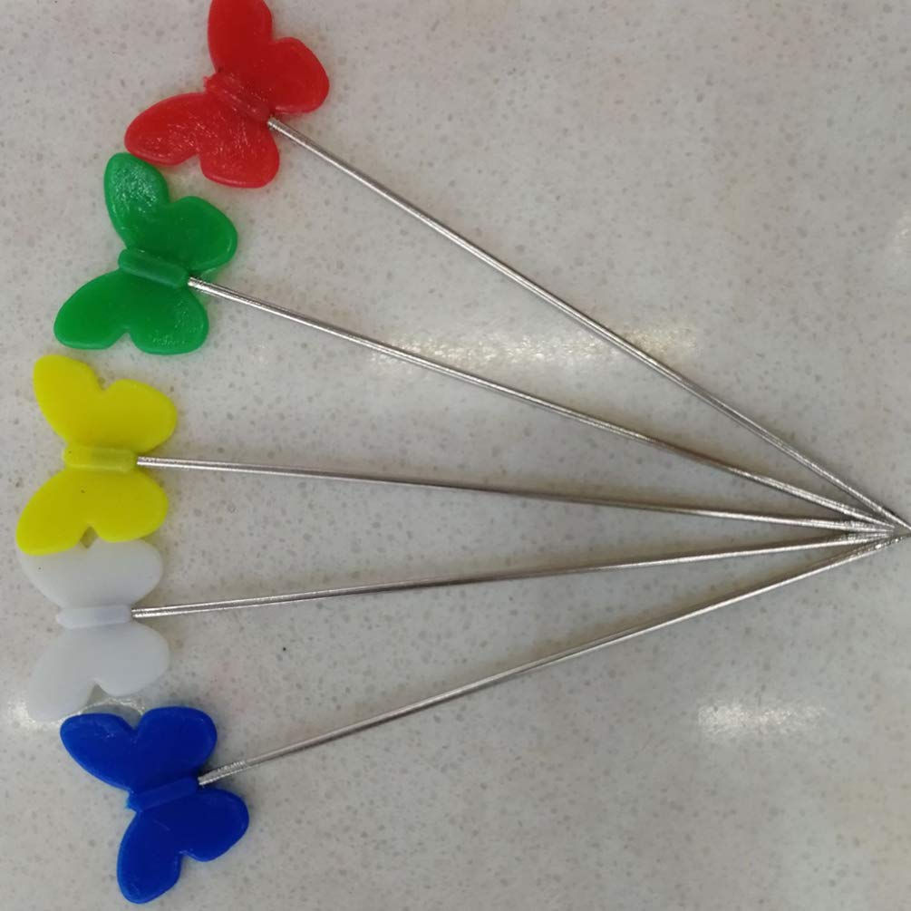 Exceart 100pcs Colorful Quilting Needles - Durable Sewing Pins for Crafts & Patchwork