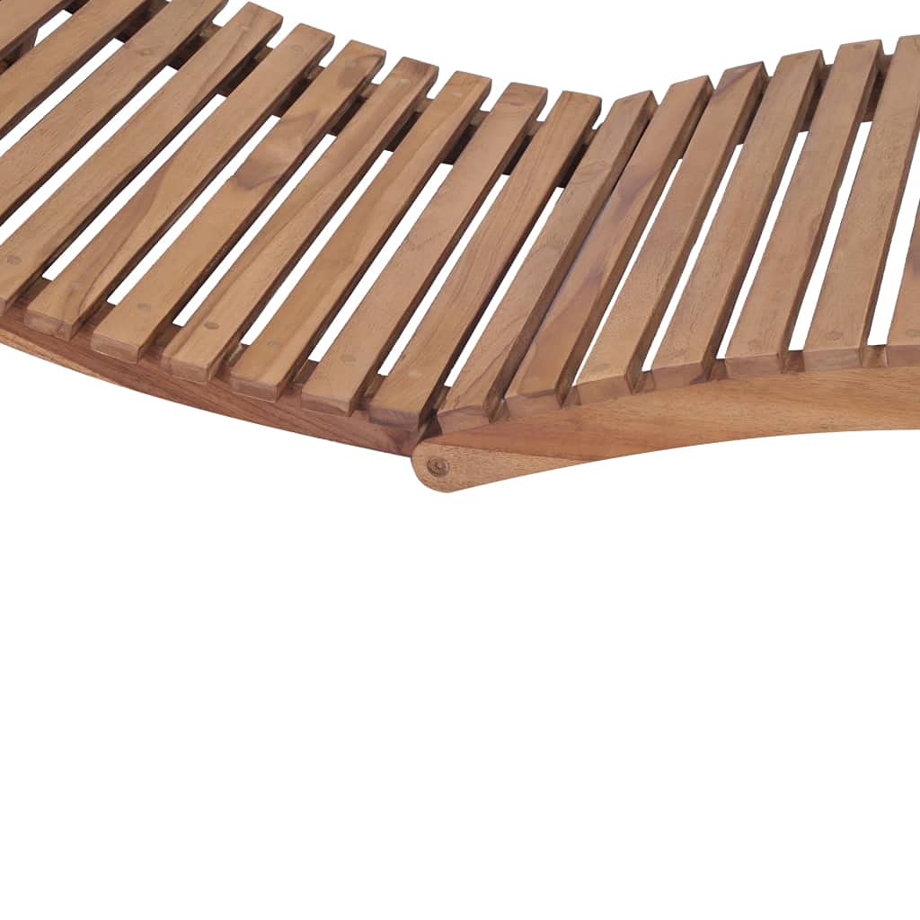 Outdoor Chaise Lounge Chair - Weatherproof Acacia Wood Rocking Sun Lounger for Patio, Pool & Spa | Folding Teak Wood Sunbathing Chair | Perfect for Backyard Relaxation, Beach Lounging & Poolside Comfort