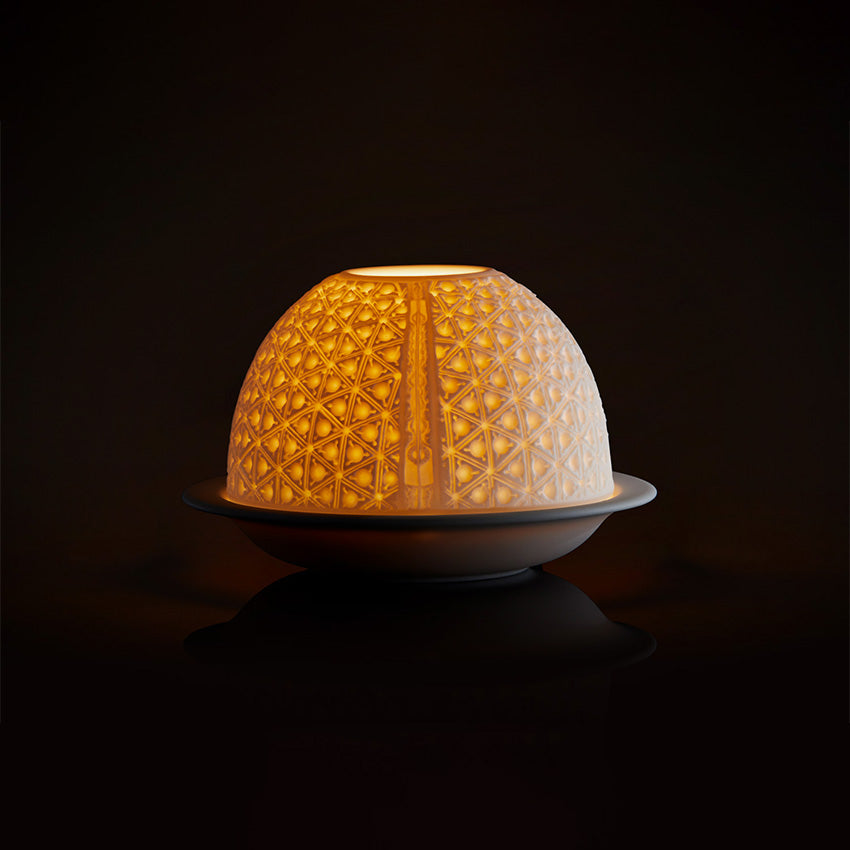 Bernardaud Votive Light Lattice - Elegant Decorative Candle Holder for Home, Wedding, and Restaurant Decor
