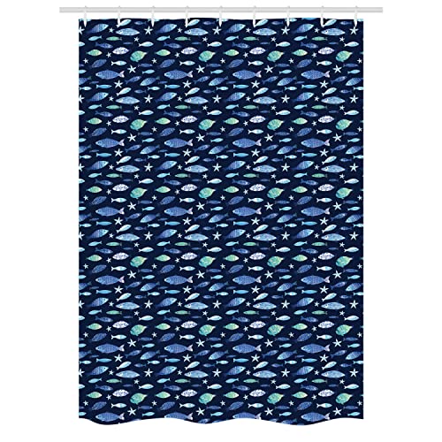 Navy Blue Seafoam