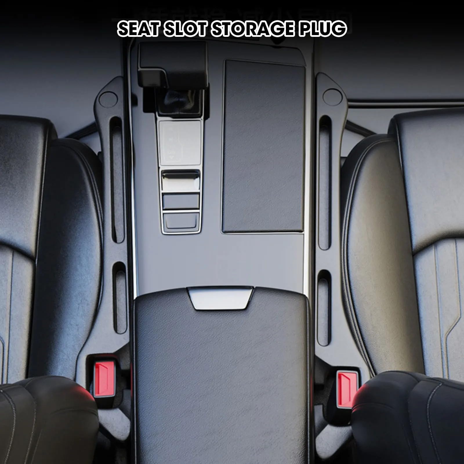 2 Pack Car Seat Gap Filler Organizer - Premium Car Seat Gap Filler to Prevent Items from Falling Between Seats & Console - Universal Fit for Most Vehicles - Perfect for Phones, Keys, Wallets & Small Essentials - Ideal for Road Trips, Commuting & Daily Driving