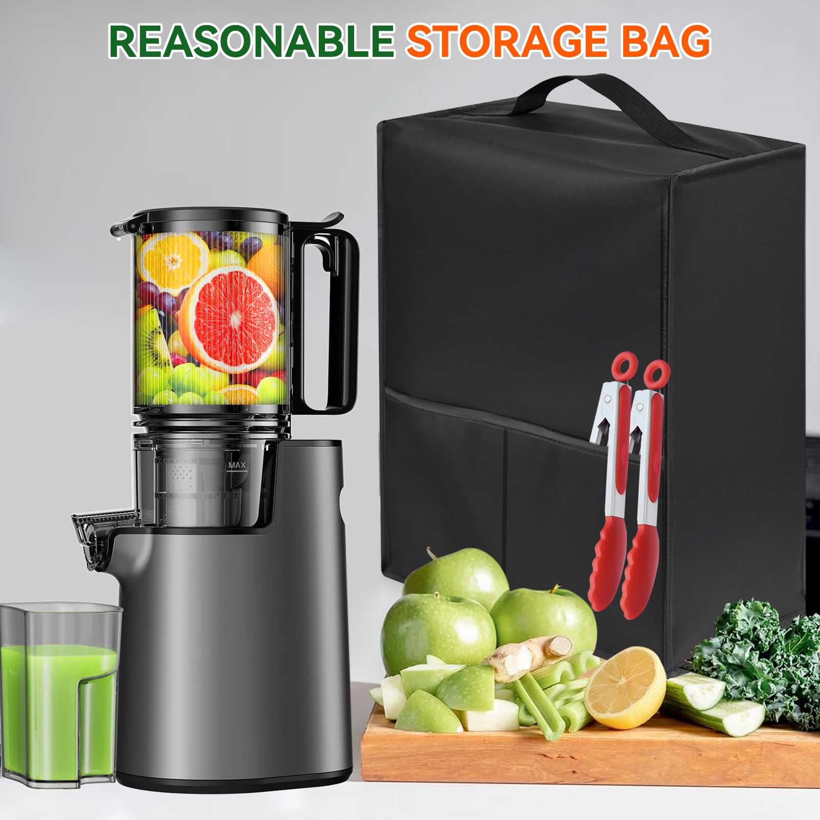 Waterproof Cold Press Juicer Cover - Dust Protection for 350W Slow Masticating Juicer, Raw Juicer, Fruit & Vegetable Juicer - Perfect for Kitchen Countertop & Healthy Juicing Lifestyle