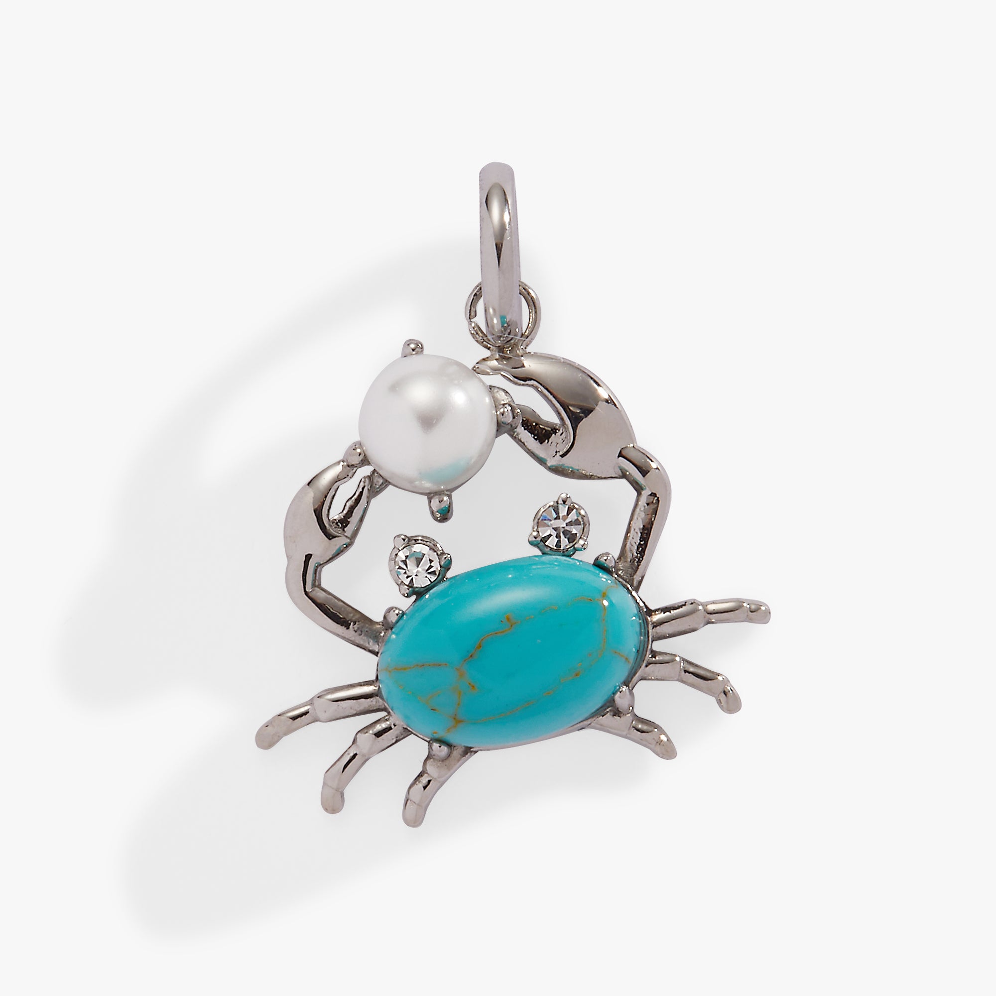 Crab Interchangeable Charm Bracelet for Women - Adjustable Beaded Jewelry with Crab Pendant - Perfect for Beach Vacation, Summer Outfits & Gift Giving
