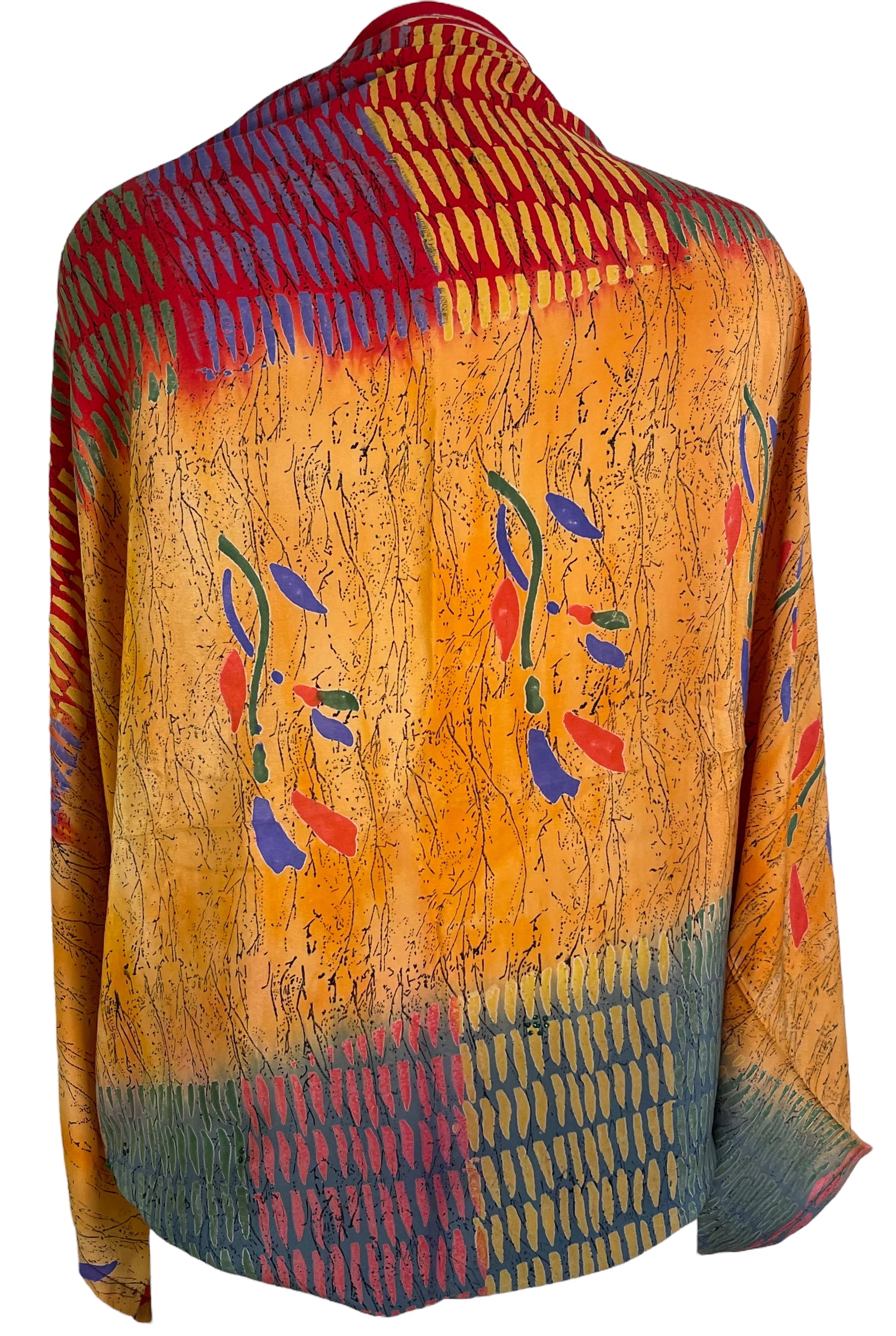 PRC6463 Avatar Pure Silk Shrug - Elegant Women's Silk Cover-Up for Parties, Weddings & Evening Events