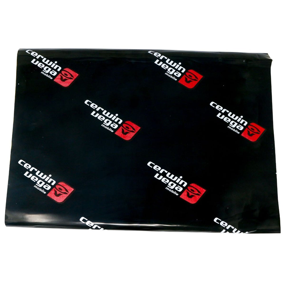 Cerwin Vega CDKV7 Vega Series 4-Piece Bassmat Door Kit (Black) - Premium Sound Deadening for Car Doors & Audio Enhancement