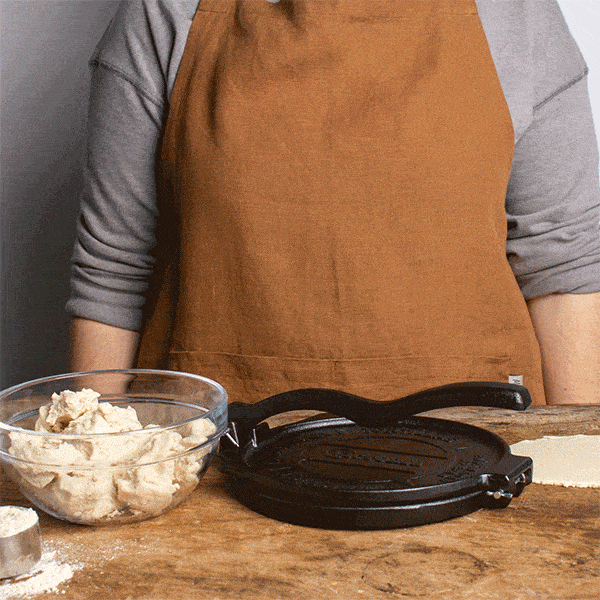 Victoria Cast Iron 8 Inch Tortilla Press - Heavy Duty Cast Iron Tortilla Maker for Authentic Mexican Flatbreads, Perfect for Making Homemade Tortillas, Quesadillas, and Arepas - Ideal for Mexican Cooking and Home Kitchen Use