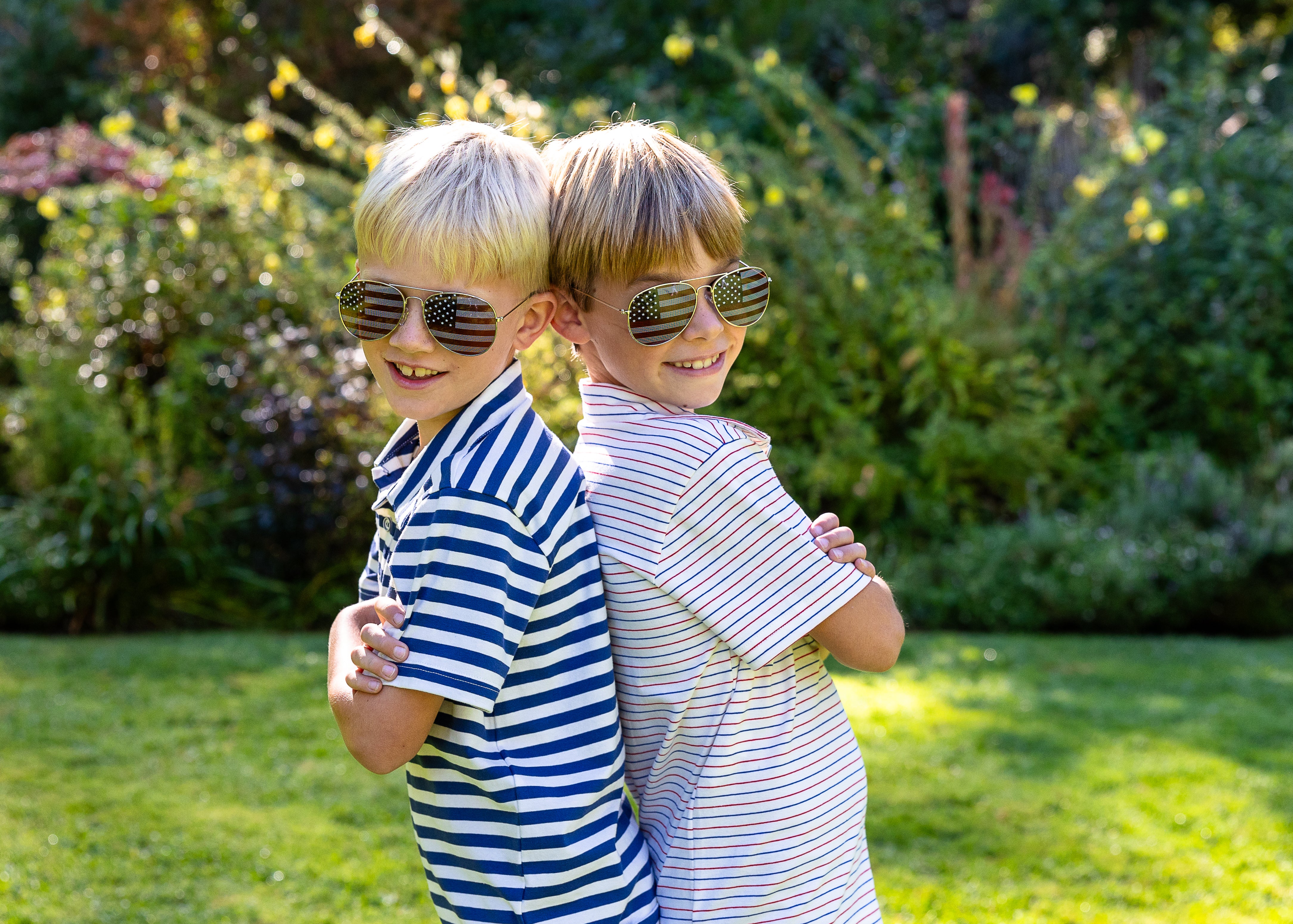 Boys Short Sleeve Polo Shirt with Varsity Stripes - Perfect for School, Sports & Casual Wear