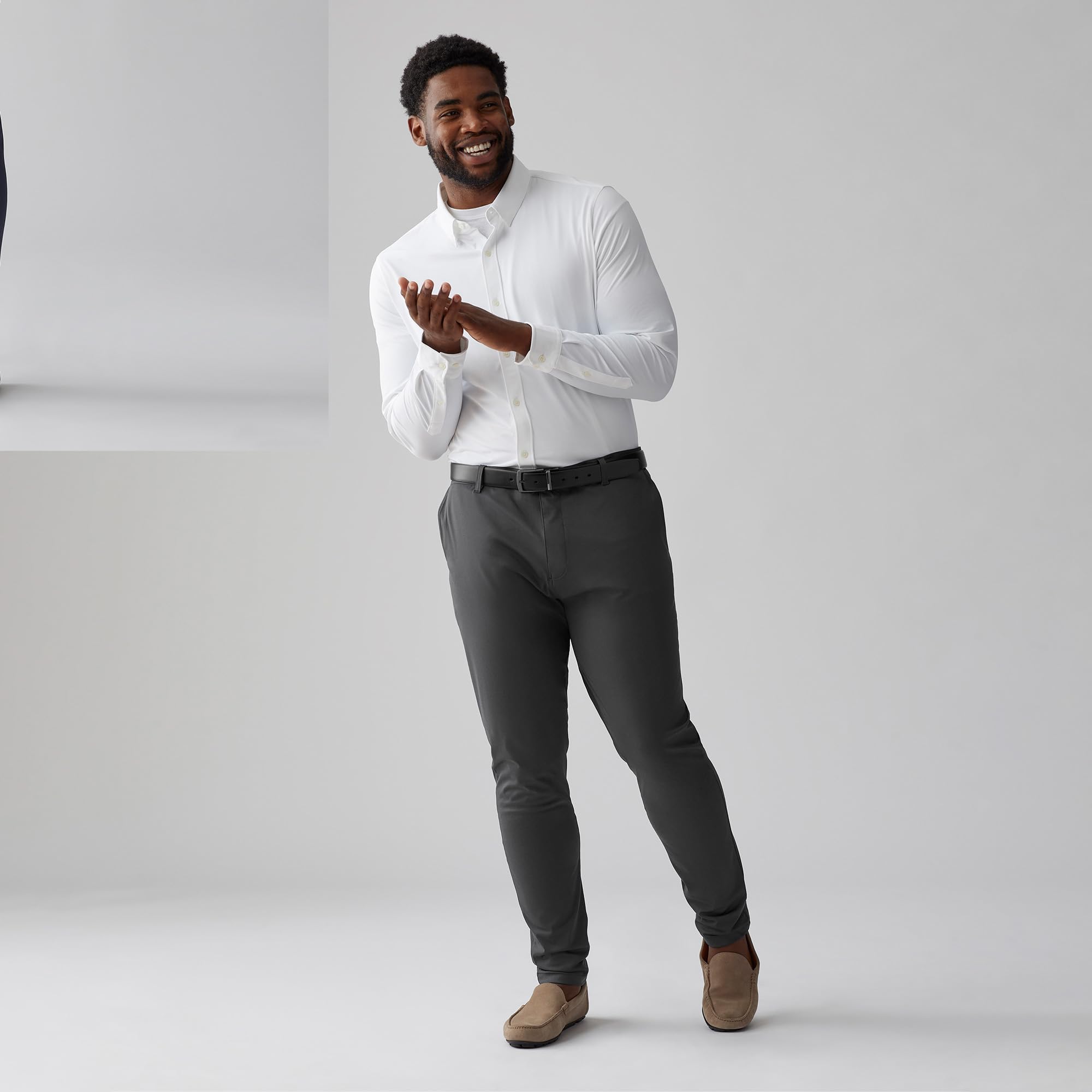 Rhone Commuter Skinny Men's Pants - Ultra Slim-Fit Stretch Dress Pants for Work | Wrinkle Resistant & Comfortable | Perfect for Office, Business Travel & Formal Occasions