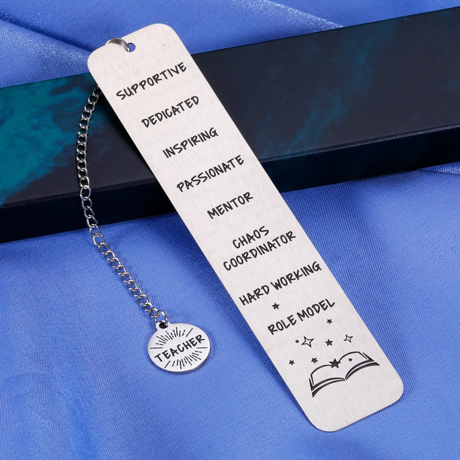 Graduation Bookmark Gift for Teachers - Appreciation, Birthday & Retirement - Perfect for Book Lovers & Coworkers
