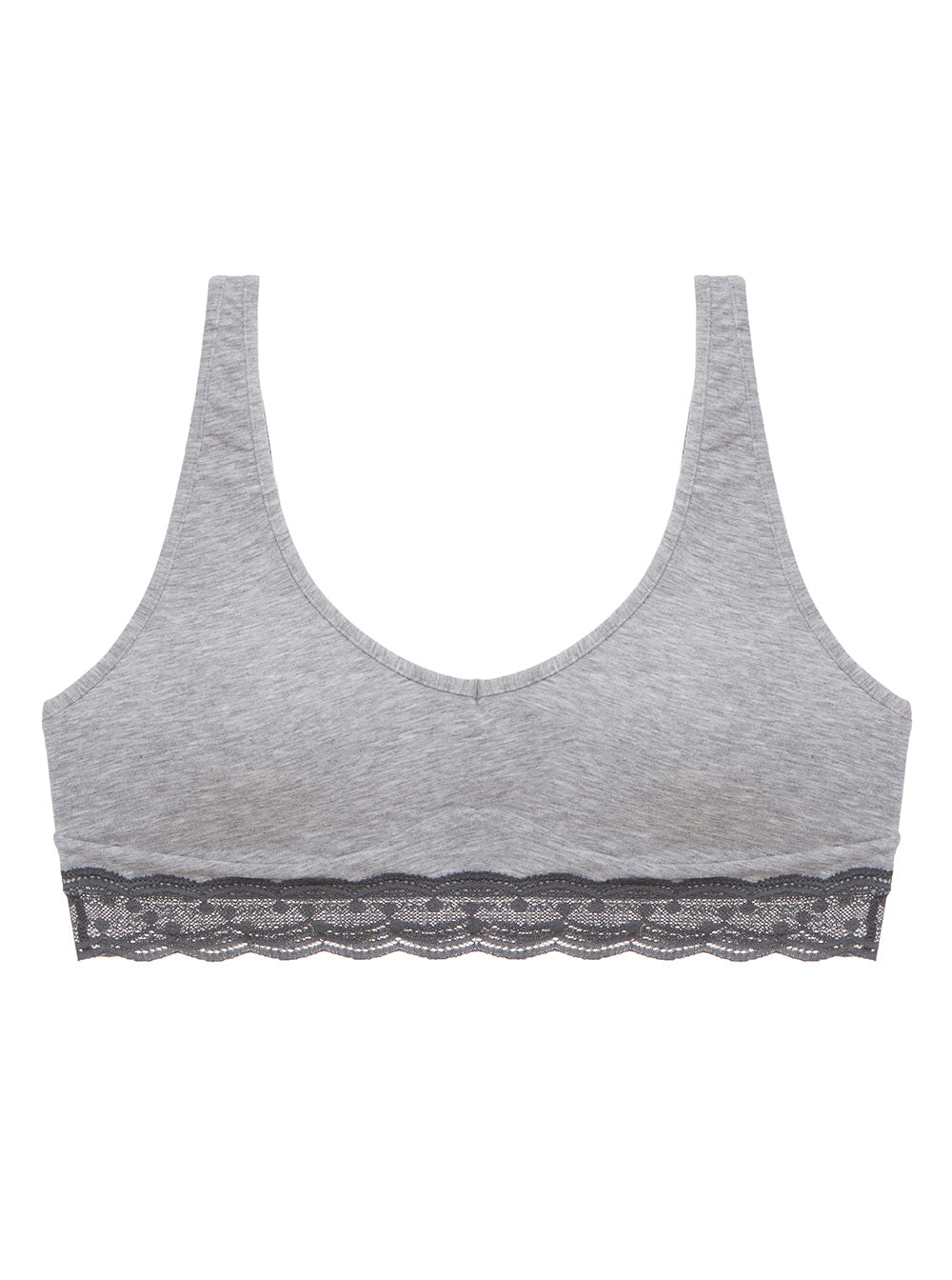 Avi Tall Triangle Tween Bralette for Girls - Comfortable Wireless Training Bra for Sports & Yoga - Soft Stretchy Crop Top for Teens
