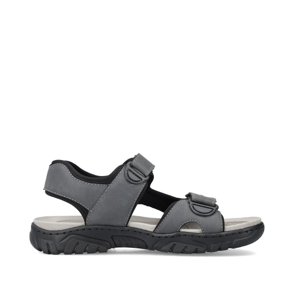 Rieker Men's Comfortable Sandals 22761 - Breathable & Lightweight Summer Footwear for Walking, Travel & Outdoor Activities