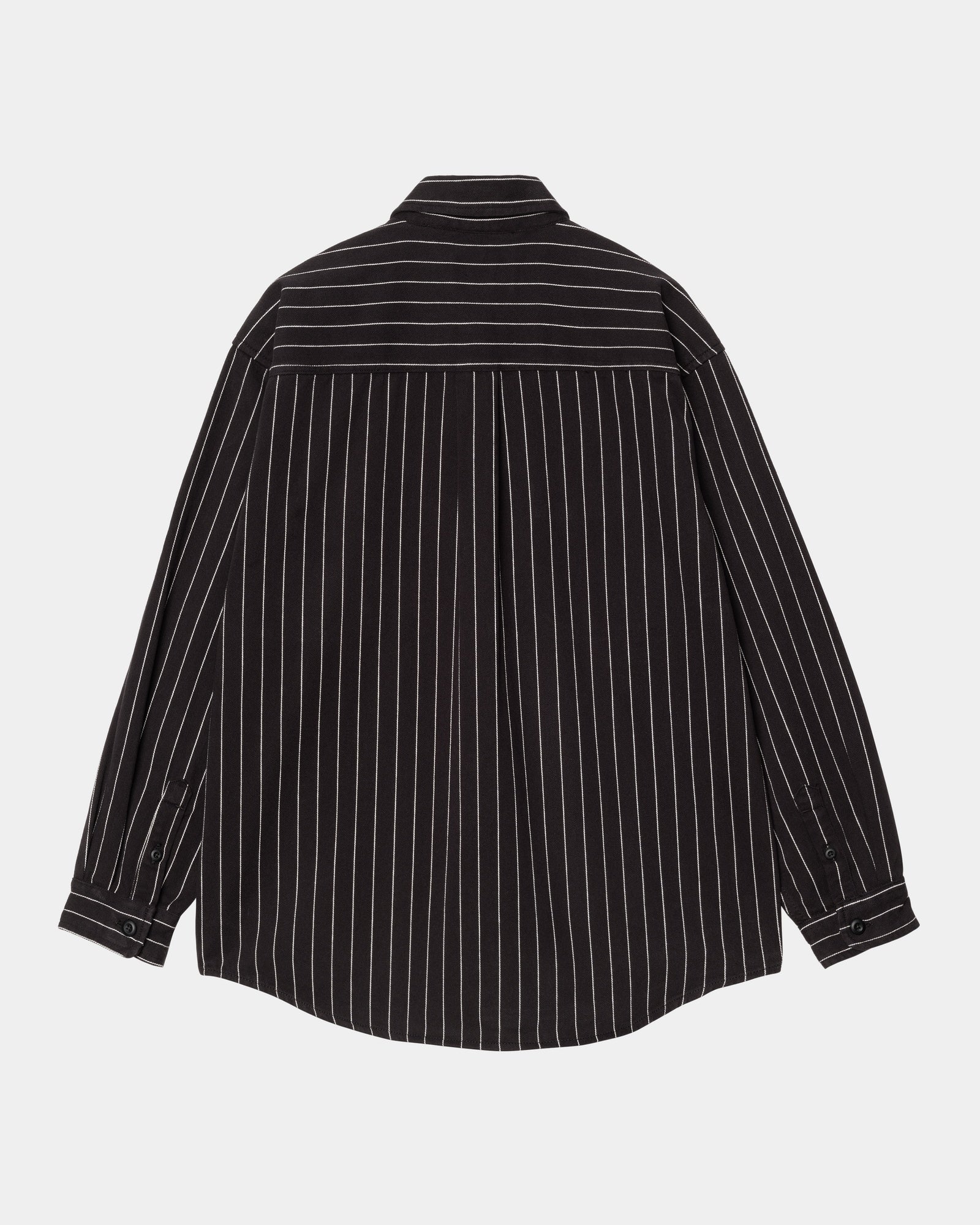 Hendry Shirt Jacket for Men - Black & Wax Seaton Stripe | Lightweight Casual Overshirt | Perfect for Outdoor Adventures, Workwear & Street Style Fashion