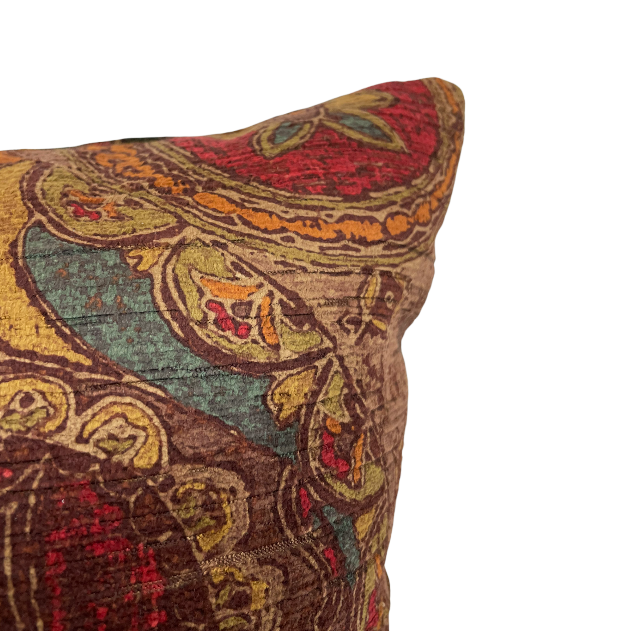 Aviaro Jewel Throw Pillow 20x20 Inches - Soft Decorative Cushion for Sofa, Bed, Living Room - Stylish Home Decor Accent Pillow for Modern Interiors