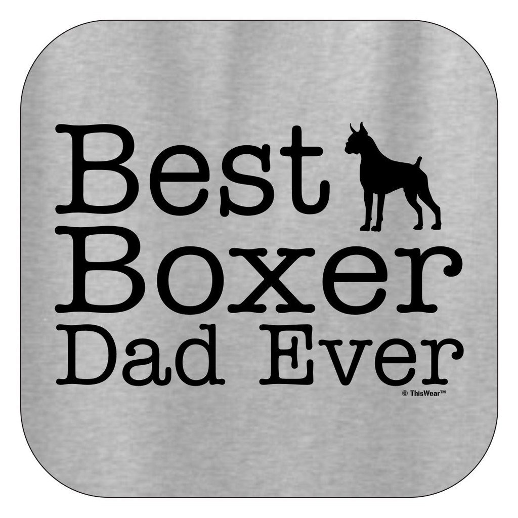 ThisWear Best Boxer Dad Ever Hoodie Sweatshirt - Perfect Gift for Dog Lovers | Cozy Pullover for Dog Walking, Training & Outdoor Activities