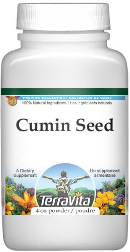 Organic Cumin Seed Powder - 4 oz (ZIN: 511761) | Premium Ground Cumin Spice for Cooking, Curry, Tacos & Seasoning | Gluten-Free & Non-GMO | Perfect for Indian, Mexican & Middle Eastern Cuisine