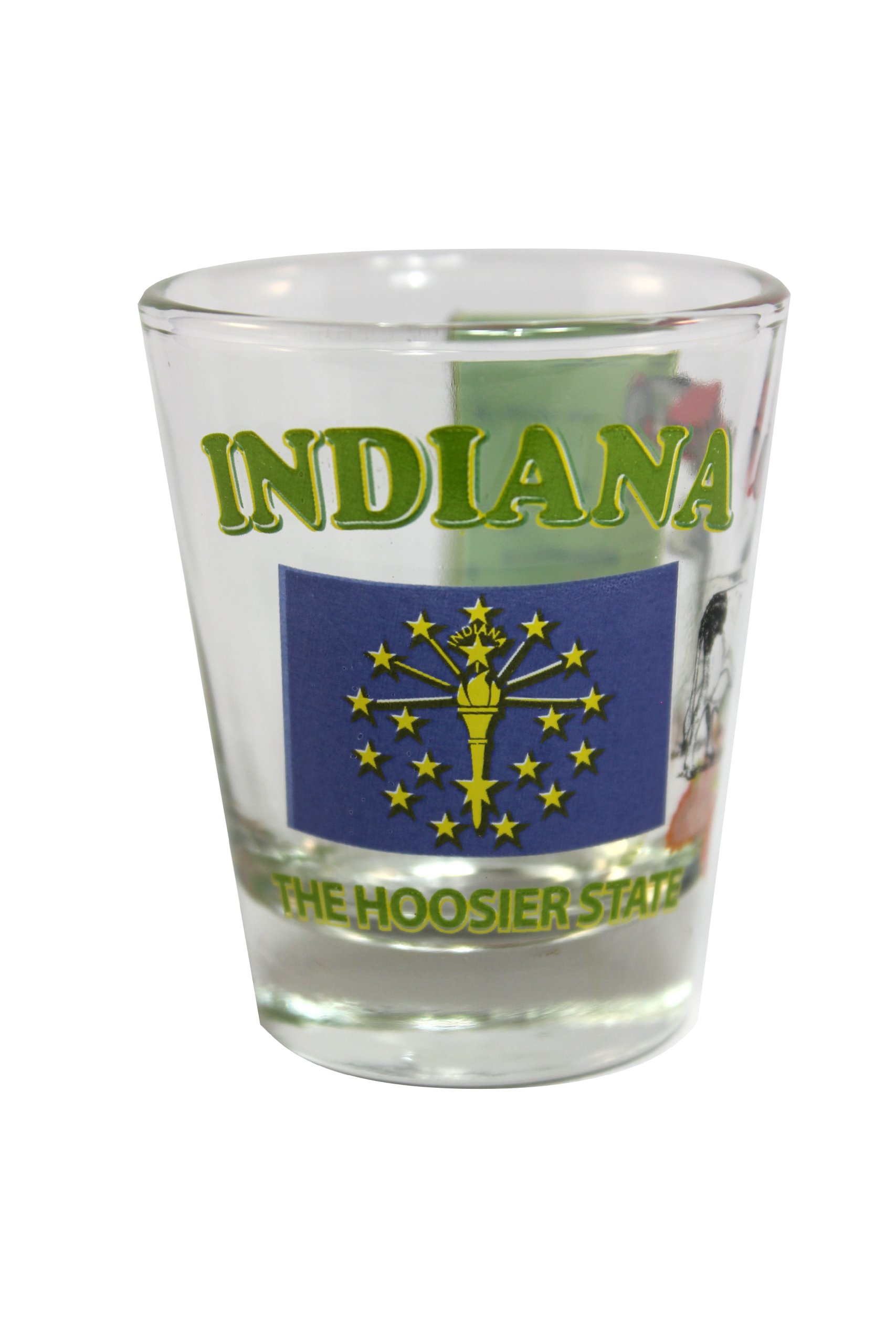 Indiana IN Souvenir Shot Glass Set - Box of 12 Collectible State-Themed Shot Glasses for Parties, Gifts & Home Bar Decor