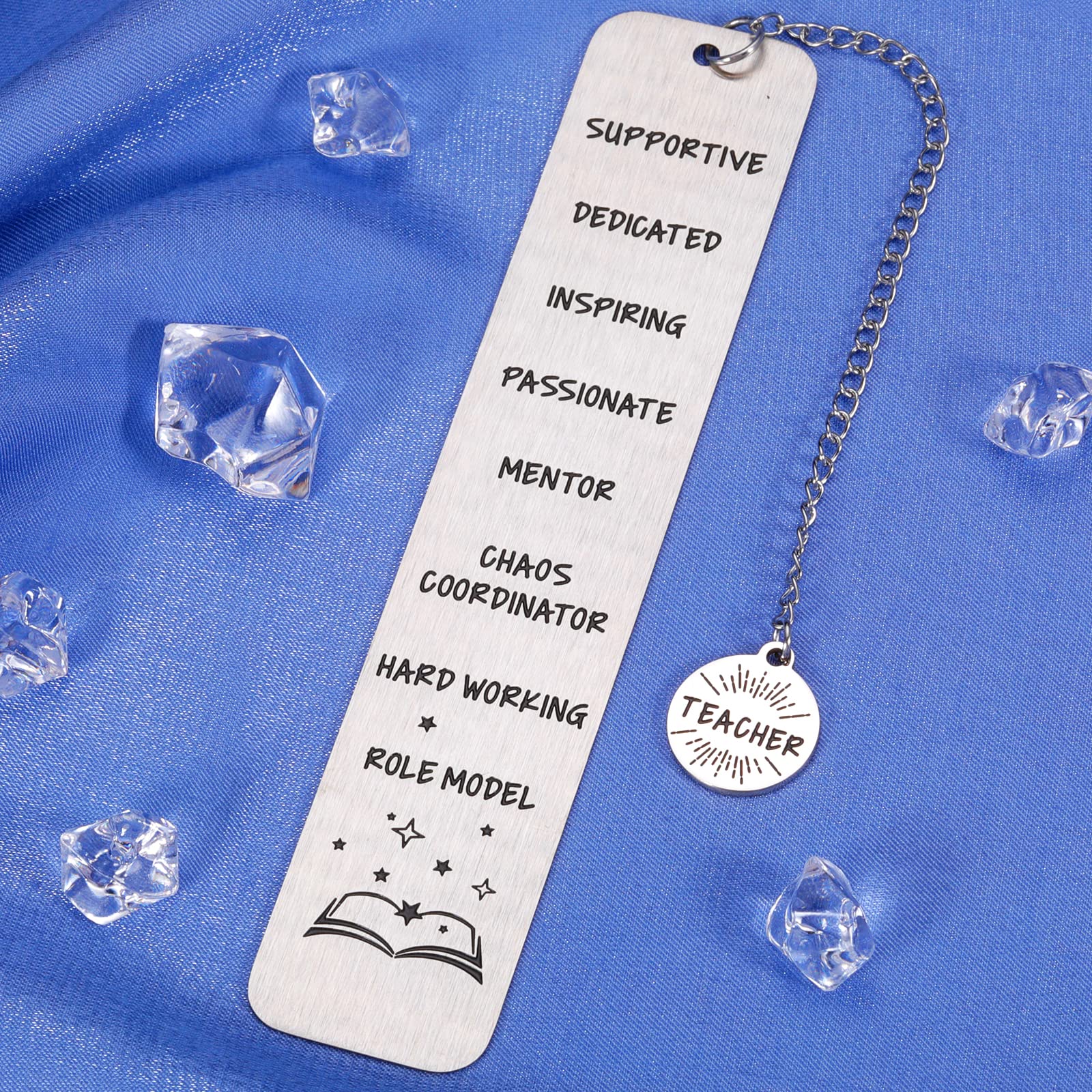Graduation Bookmark Gift for Teachers - Appreciation, Birthday & Retirement - Perfect for Book Lovers & Coworkers