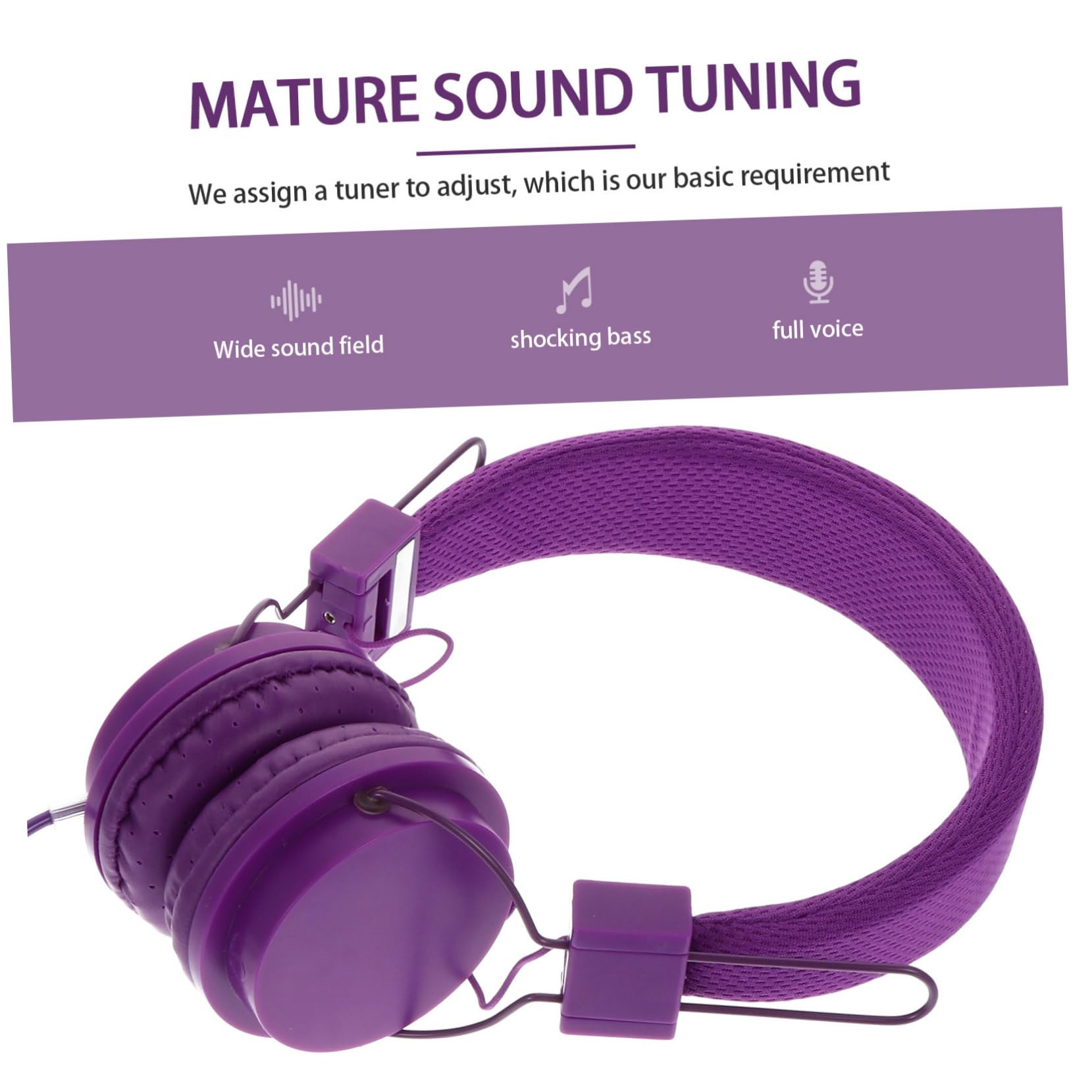 HOMSFOU Ergonomic Gaming Headset for PC & Movies - Comfort & Immersion